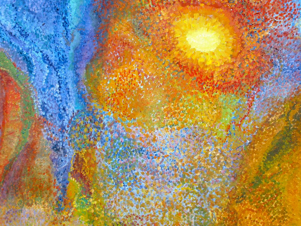 Sun Landscape nourshing earth.
